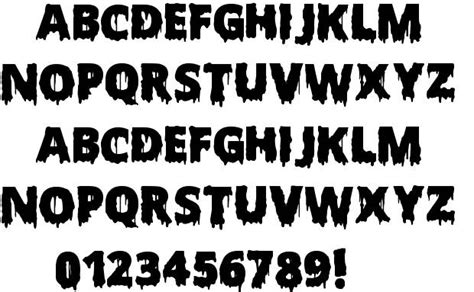 Find the perfect scary alphabet stock illustrations from getty images. 13 Scary Font M Images - Zombie Holocaust Font, Scary ...