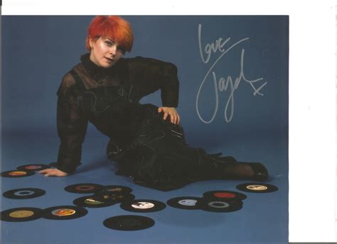 Toyah Willcox 8x10 Signed Colour Photograph British Singer