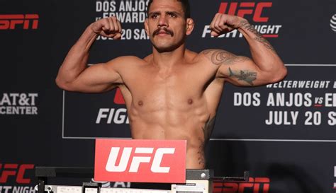 Rafael Dos Anjos Ufc On Espn 4 Official Weigh Ins Mma Junkie