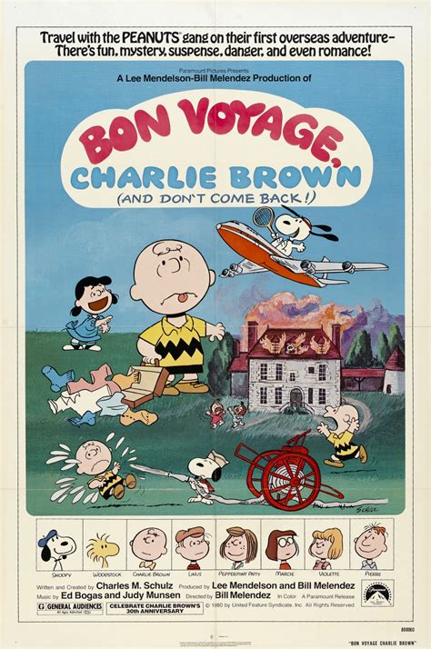 Bon Voyage Charlie Brown And Don T Come Back Extra Large Movie Poster Image IMP Awards