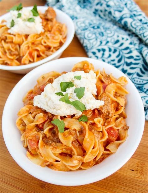 Lasagna Soup Recipe With Ricotta Cheese And All The