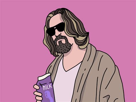 The Dude The Big Lebowski By Matteo Marzagalli On Dribbble