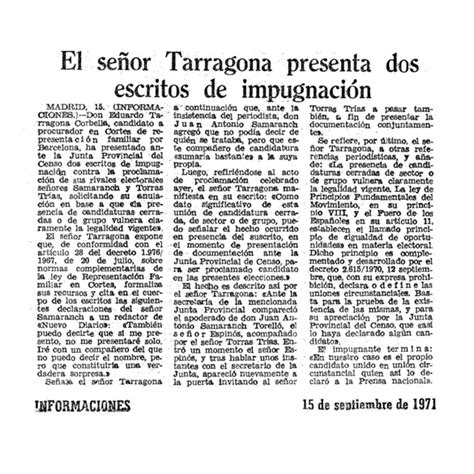 El señor Tarragona presenta dos escritos de impugnación Archivo Linz