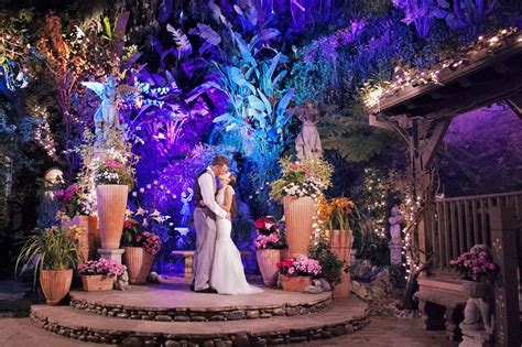 Midnight Garden Feel In This Laguna Beach Wedding Touched By Enchanting