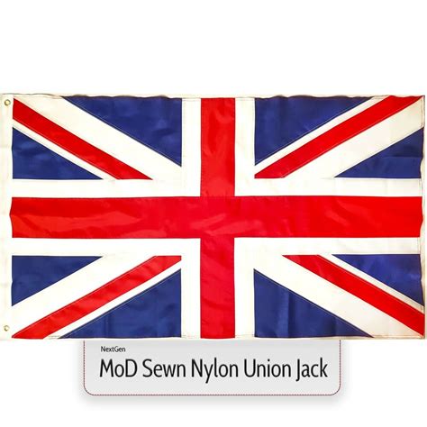 Union Jack Flag Great Britain Mod Approved Traditional Nylon Sewn 5x3