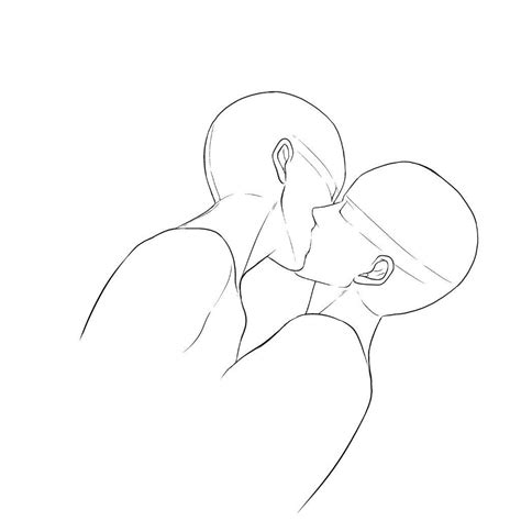 Kiss Scene Drawing Collection 462 фотографии Couple Poses Drawing