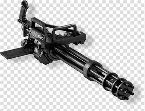 Minigun Gatling Gun Weapon Machine Gun Machine Gun Transparent