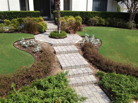 Combine as many different sizes, shapes, and colors of pavers as you wish, and produce incredible. Best Pavers for Walkway | Paver Walkway Installation Plano ...