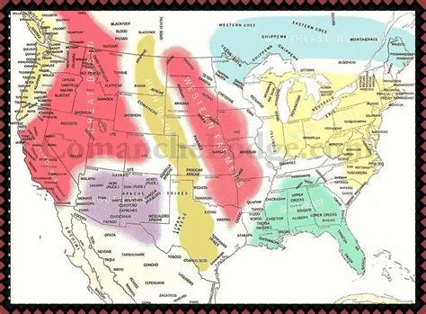 Nanations 788×581 Pixels Indian Tribes Native American Dna Map