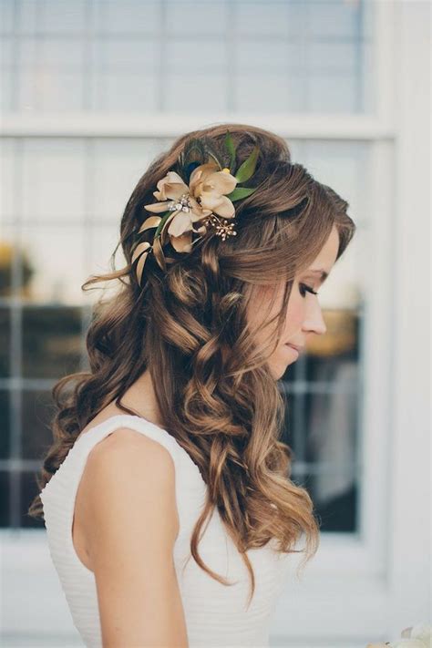 40 Stunning Half Up Half Down Wedding Hairstyles With