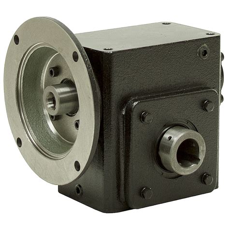 601 Right Angle Cast Iron Worm Gear Reducer 116 Hp 56c Hollow Output