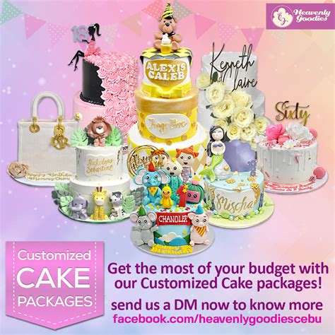 Customized Cakes Fresh Pastries In Cebu Heavenly Goodies