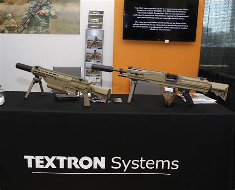 Textron Publicly Unveils Next Generation Squad Weapon Prototypes