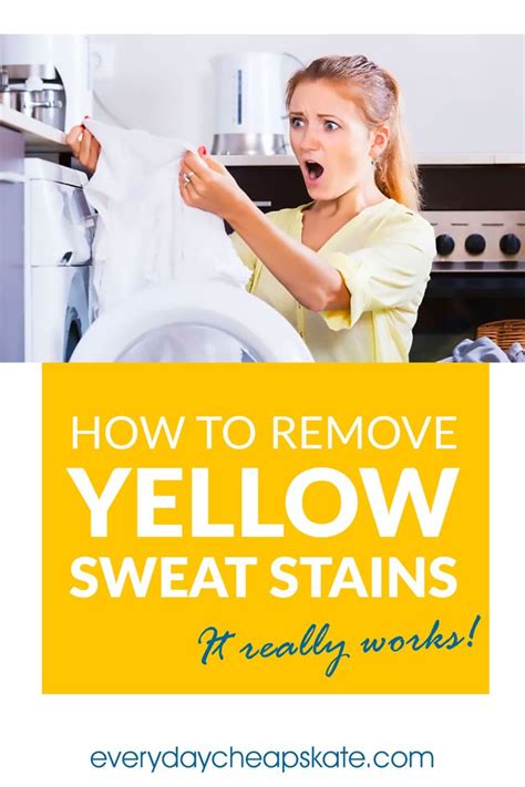 How To Remove Yellow Sweat Stains—it Really Works Sweat Stains