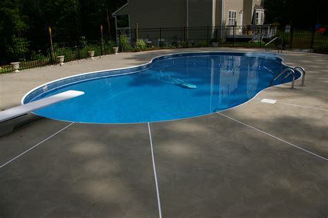 Installation Of Concrete Patios For Swimming Pools Newton