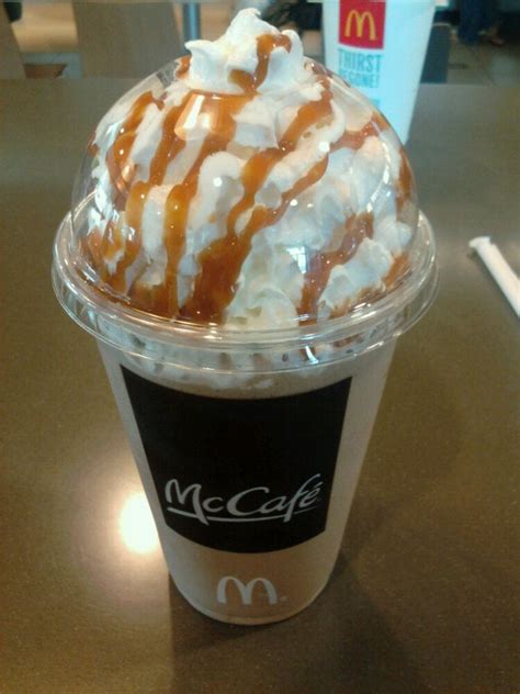 Mocha Frappe With Caramel Topping Yelp