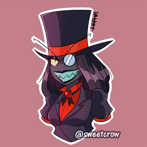 Villainous Lady Black Hat By Sweetcrow On Deviantart