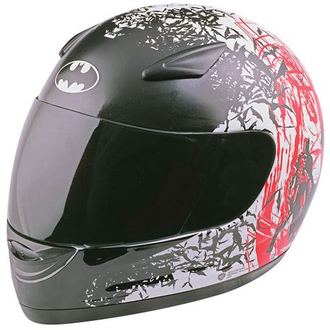 Box Bx 2r Batman Blood Motorbike Motorcycle Helmet Xxl Ebay