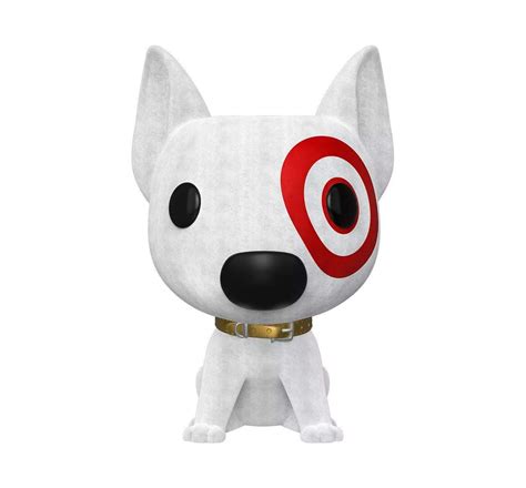 Funko Pop Ad Icons Target Dog Bullseye Flocked 5 Sdcc 2019