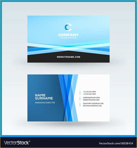 56 Free Double Sided Business Card Template Heritagechristiancollege
