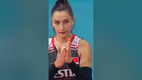 Hande Baladin A Player For The Turkish Women S Volleyball Team🇹🇷 Youtube