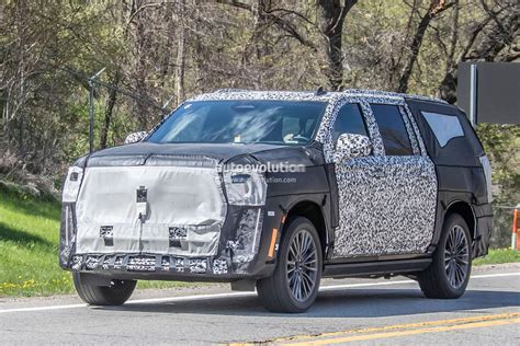 2023 Cadillac Escalade V Blackwing Spy Video Confirms Lt4 Supercharged