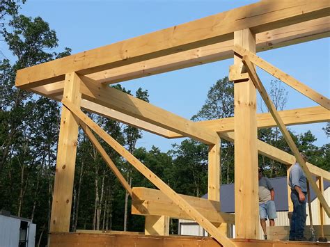 Post And Beam Construction Part 2 Timberhaven Log And Timber Homes