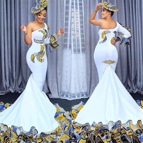Lobola Outfitslobola Dresses African Wax Prints Wedding Dress
