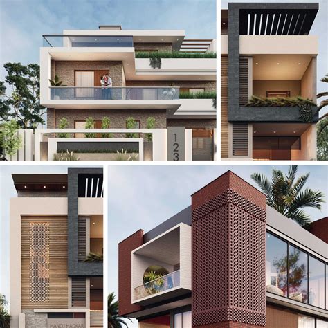 16 Unique Contemporary Residence Elevation Design Ideas Aastitva