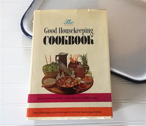 1963 Good Housekeeping Cookbook Vintage Hardcover Cook Book Retro