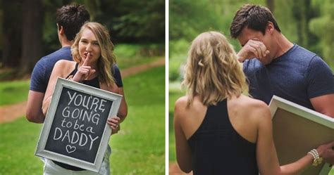 Wife Surprises Her Unsuspecting Husband With Pregnancy