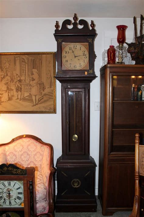 Lot 142 Ithaca Grandfather Clock Tims Inc Auctions Celebrating