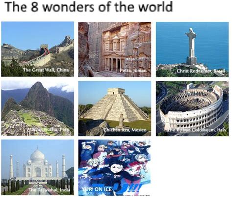 8 wonders of the world pictures