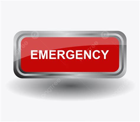 Emergency Button Vector Png Images Emergency Button Symbol Icon Vector