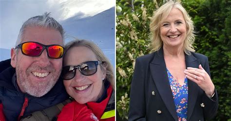 Carol Kirkwood Shares More Snaps From Intimate Wedding As Fans Give