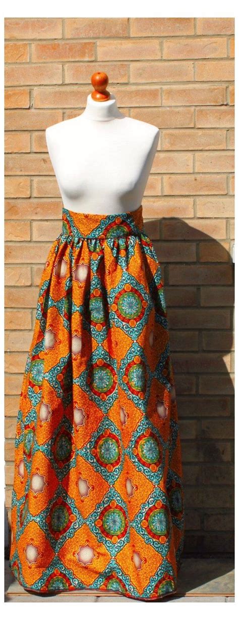 Pin By Vera Jackson On Vac Nails African Print Maxi Skirt African