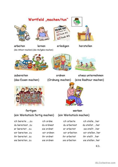 Tun Deutsch Daf Arbeitsbl Tter Pdf Doc