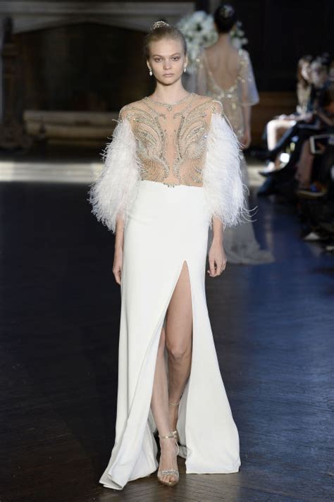 Naked Wedding Dress Gowns From Fall Bridal Fashion Week