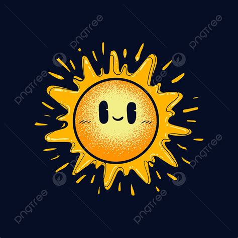 cute cartoon sun vector art png cute sun vector illustration sunny clipart sun cute png