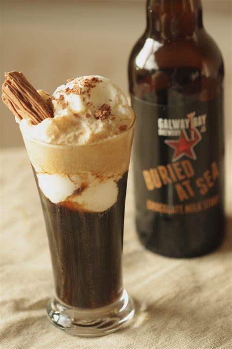 Galway Bay Chocolate Stout And Cointreau Ice Cream Float Gourmet Grazing