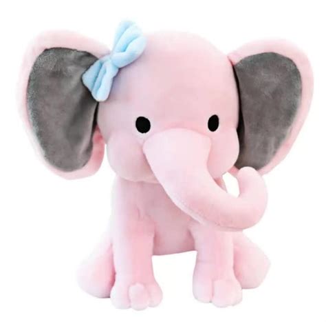 Wholesale 25cm Soft Animal Plush Pink Elephant Toys Buy Animal Plush