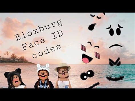 I tried some of them on and they worked! Bloxburg Aesthetic Face Codes - YouTube