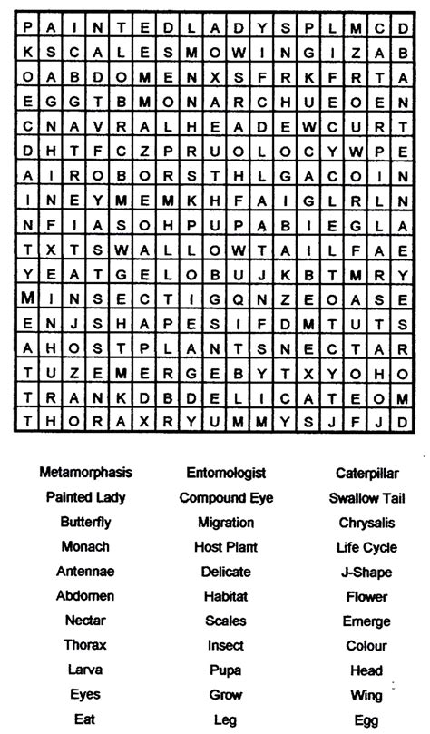Easy Word Search Printable Kiddo Shelter Kids