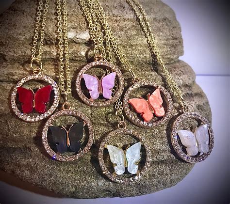 Butterfly Pendant Butterfly Necklace Childrens Jewelry Etsy