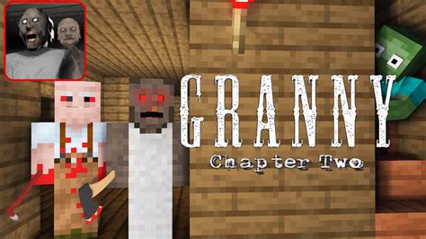 Monster School Granny Chapter 2 Epic Challenge Minecraft Animation