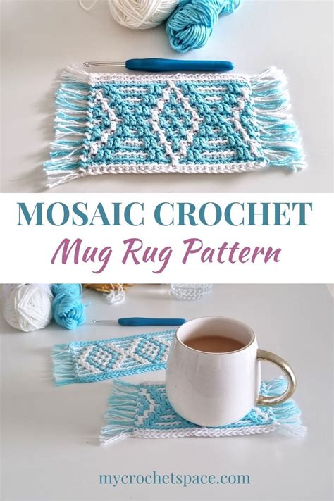 Mug Rug Mosaic Crochet Pattern Artofit