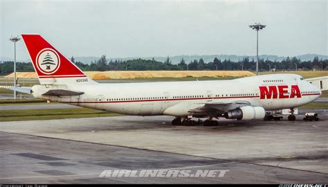Boeing 747 2b4bm Middle East Airlines Mea Aviation Photo 6527537