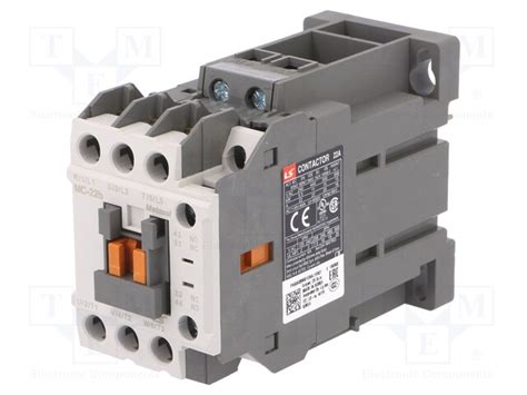 Mc 22b 24vdc 1a1b Ls Electric Contactor 3 Pole No X3 Auxiliary
