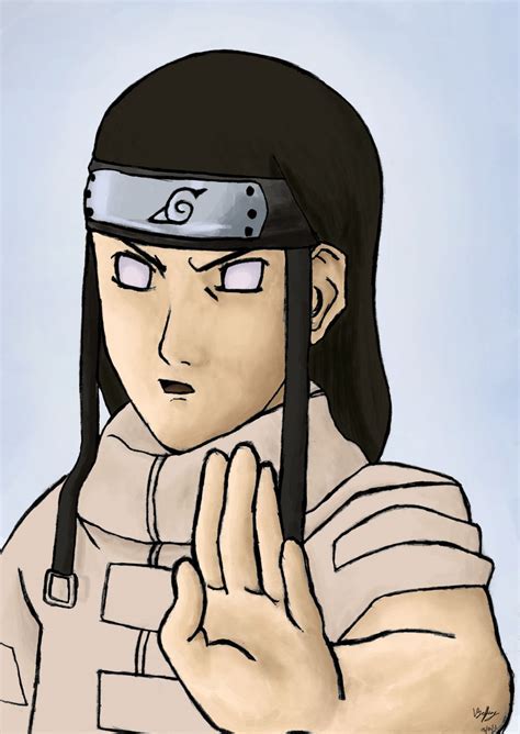 Neji Hyuga Realism Painting By Jeffers800 On Deviantart