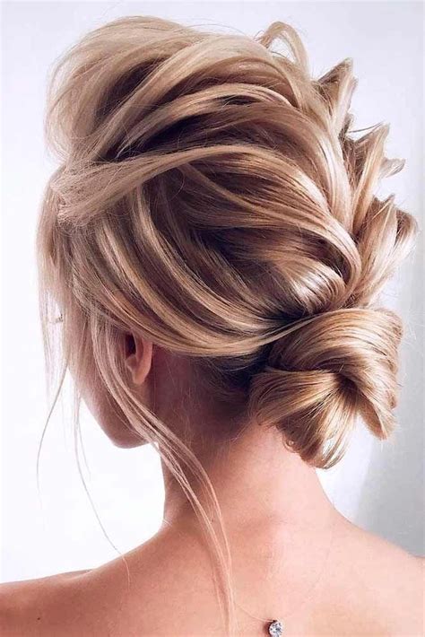 A Little Bit Messy Low Bun Bunhairstyles Massyhairstyles ★ Braided Prom Hair Updos Look Really